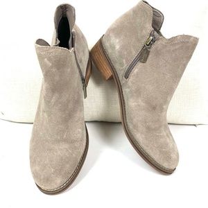 Blondo Suede Waterproof Booties 7.5